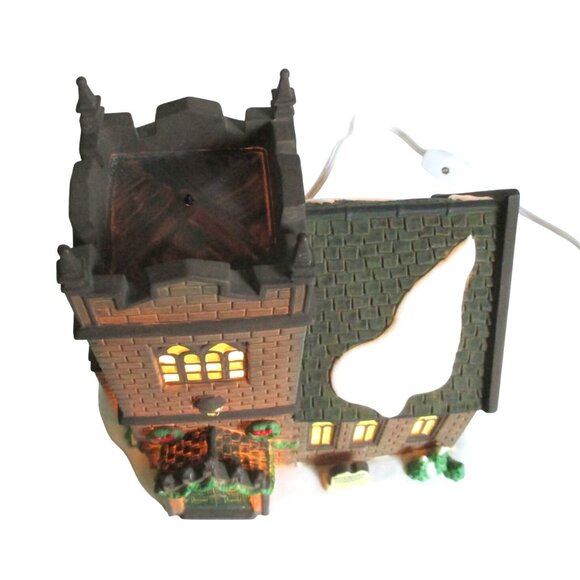 Dept.56 Dickens Sudbury Church Christmas Village Light-Up House Building - Picture 7 of 10